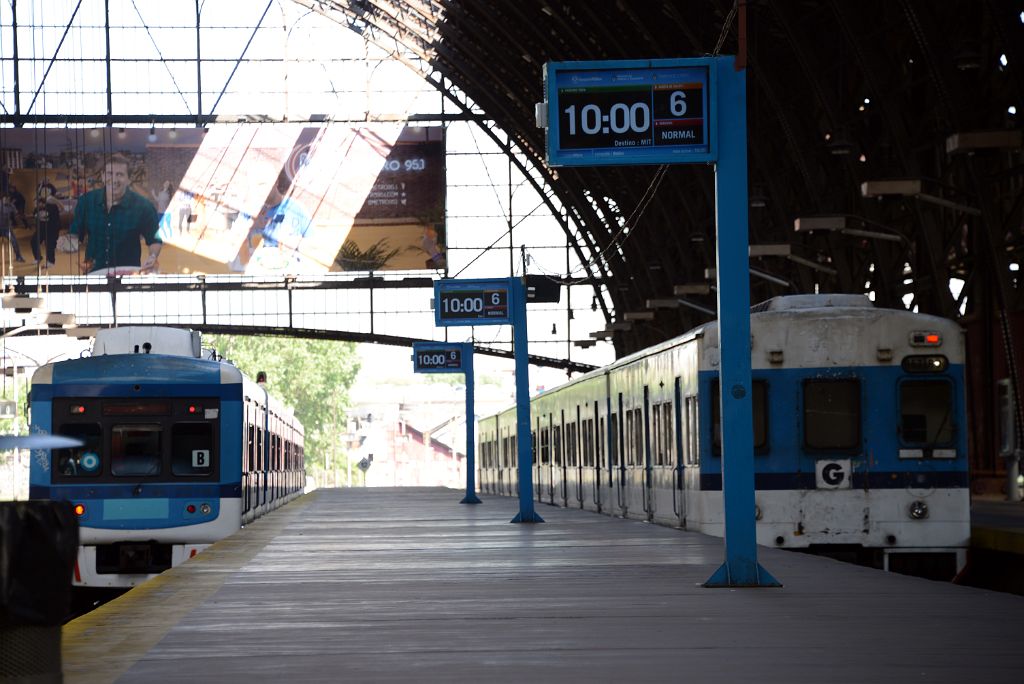 17 Trains At FCC Mitre Retiro Railway Station Buenos Aires